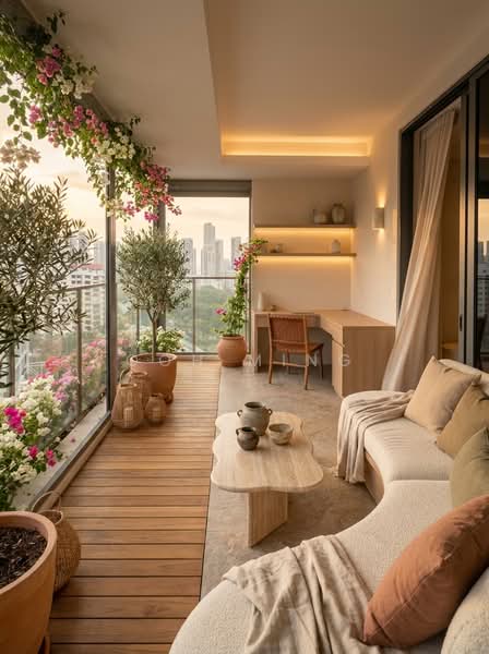 Cityscape at Farrer Park, 101 Mergui Road, 3 Bedrooms, 1,119 sqft, Condominium For Sale, by Ooh Ming, 500154686 - Balcony - PropertyGuru.com.sg