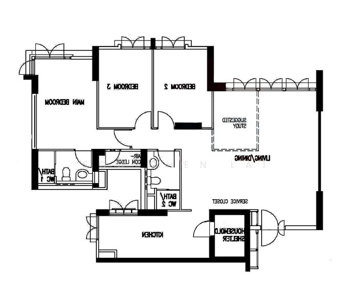 466A Spring Lodge, 466A Sembawang Drive, 3 Bedrooms, 1,184 sqft, HDB Flat For Sale, by Soo Chen Lai, 500154792 - PropertyGuru.com.sg