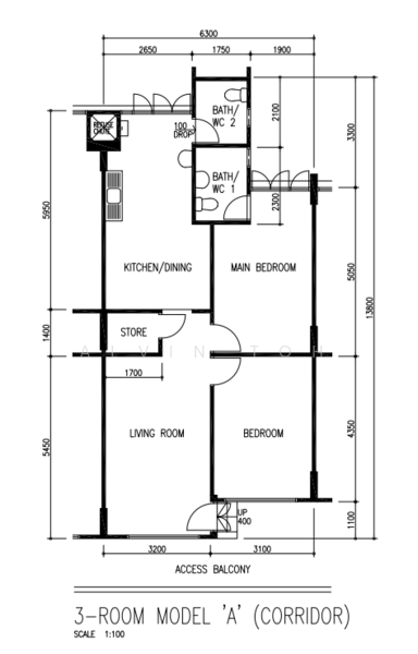 287 Yishun Avenue 6, 287 Yishun Avenue 6, 2 Bedrooms, 797 sqft, HDB Flat For Sale, by Alvin Toh, 500154806 - PropertyGuru.com.sg