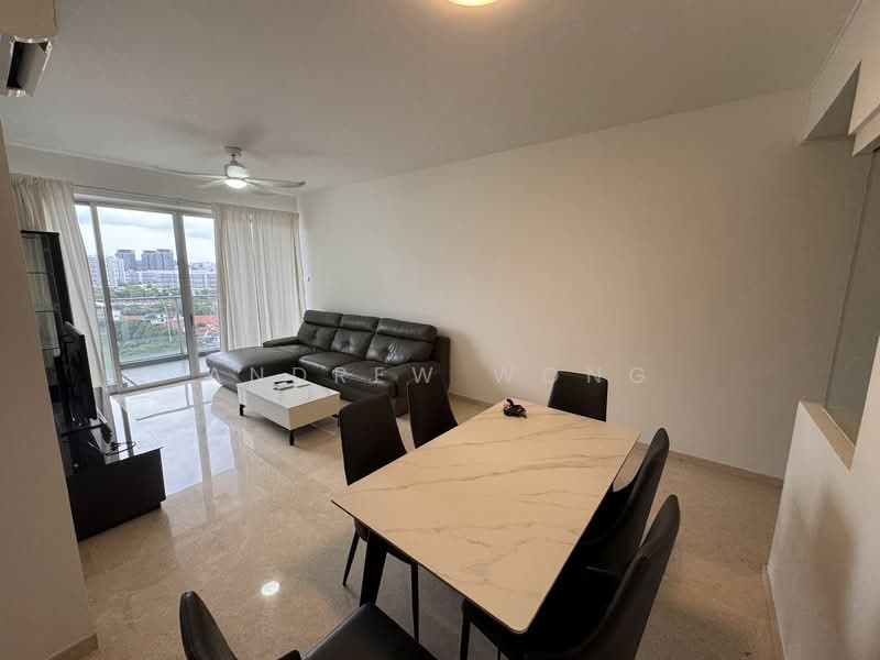 The Parc Condominium, 7 West Coast Walk, 4 Bedrooms, 1,518 sqft, Condominium For Rent, by Andrew Wong, 500154825 - Living Room - PropertyGuru.com.sg