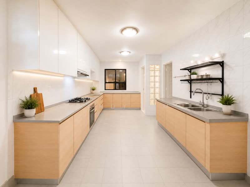 Siglap Bedok Walk Semi-Detached Near MRT, Bedok Walk, Lucky Heights, Jalan Limau Kasturi, 6 Bedrooms, 4,000 sqft, Semi-Detached House For Rent, by Mandy Lim, 500154849 - Kitchen - PropertyGuru.com.sg
