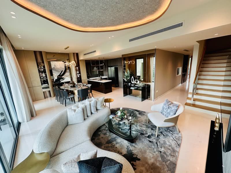 The Residences at W Sentosa Cove, 9 Ocean Way, 4 Bedrooms, 3,348 sqft, Condominium For Sale, by Murphy Lee, 500154873 - Living Room - PropertyGuru.com.sg