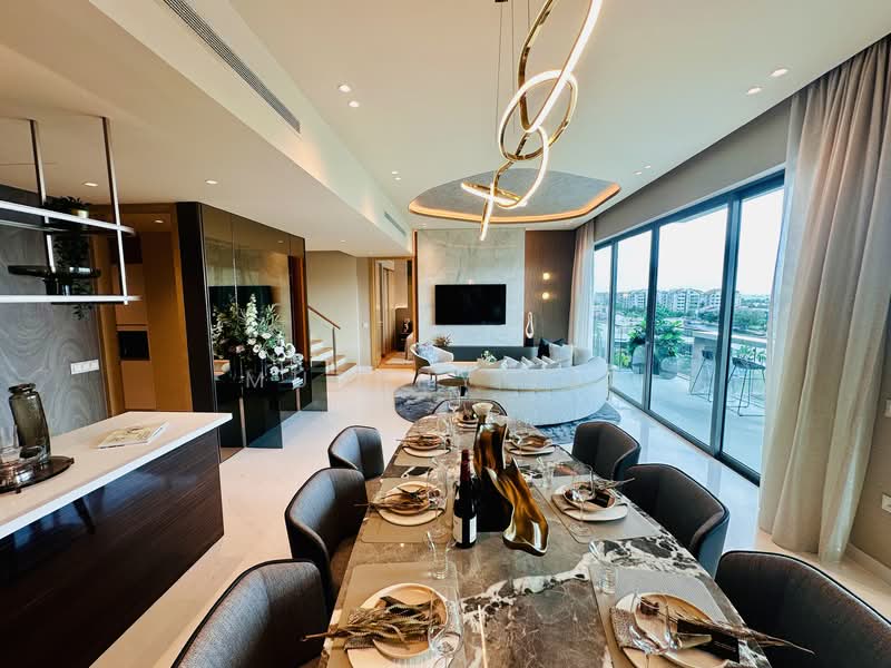 The Residences at W Sentosa Cove, 9 Ocean Way, 4 Bedrooms, 3,348 sqft, Condominium For Sale, by Murphy Lee, 500154873 - Living Room - PropertyGuru.com.sg