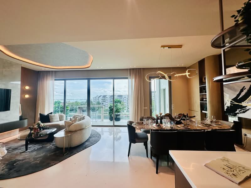 The Residences at W Sentosa Cove, 9 Ocean Way, 4 Bedrooms, 3,348 sqft, Condominium For Sale, by Murphy Lee, 500154873 - Living Room - PropertyGuru.com.sg