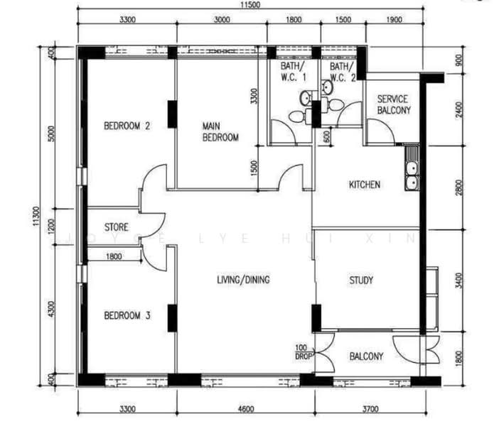 724 Pasir Ris Street 72, 724 Pasir Ris Street 72, 4 Bedrooms, 1,324 sqft, HDB Flat For Sale, by Joyce Lye Hui Xin, 500154927 - PropertyGuru.com.sg