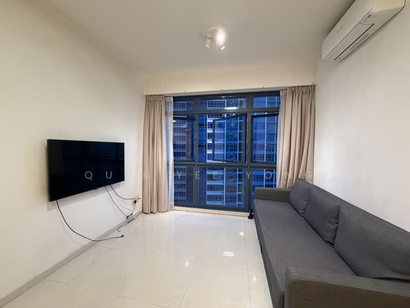 City Square Residences, 2 Kitchener Link, 2 Bedrooms, 840 sqft, Condominium For Rent, by Quek Yee Yong, 500154943 - Living Room - PropertyGuru.com.sg