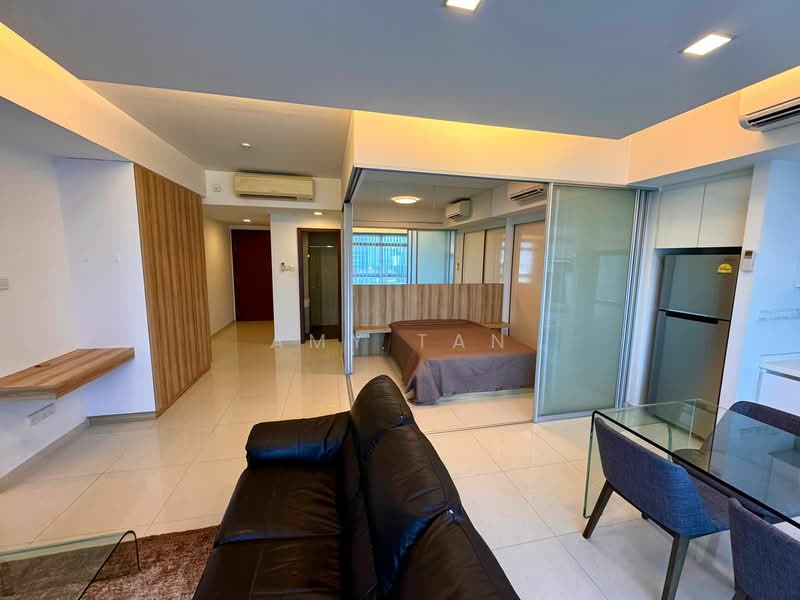 City Square Residences, 14 Kitchener Link, 1 Bedroom, 570 sqft, Condominium For Rent, by Amy Tan, 500154949 - Living Room - PropertyGuru.com.sg