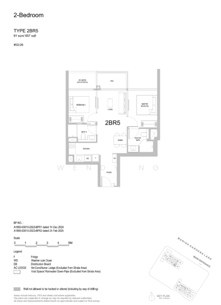 One Marina Gardens, 3 Marina Gardens Lane, 2 Bedrooms, 657 sqft, Apartment For Sale, by Wendy Ng, 500154963 - PropertyGuru.com.sg