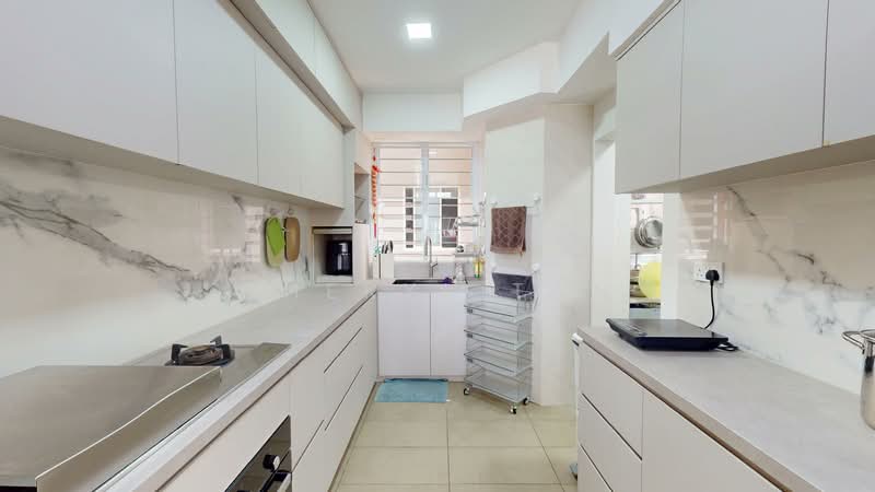 Castle Green, 481 Yio Chu Kang Road, 4 Bedrooms, 1,410 sqft, Condominium For Sale, by Cheryl Tan, 500154978 - Kitchen - PropertyGuru.com.sg