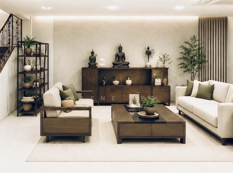 Corner Terrace! Cul de sac! Huge land!, Bunga Rampai, 9 Bedrooms, 5,800 sqft, Corner Terrace For Sale, by Irene See, 500155002 - Living Room - PropertyGuru.com.sg