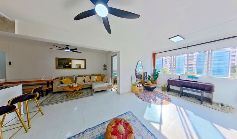 866 Tampines Street 83, 866 Tampines Street 83, 4 Bedrooms, 1,345 sqft, HDB Flat For Sale, by Zarina Mohamed Ali, 500155006 - Living Room - PropertyGuru.com.sg