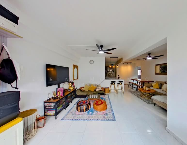 866 Tampines Street 83, 866 Tampines Street 83, 4 Bedrooms, 1,345 sqft, HDB Flat For Sale, by Zarina Mohamed Ali, 500155006 - Living Room - PropertyGuru.com.sg