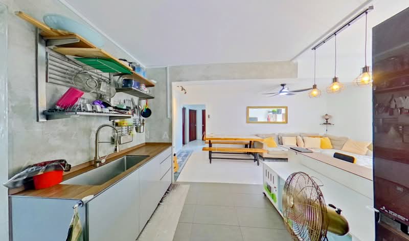 866 Tampines Street 83, 866 Tampines Street 83, 4 Bedrooms, 1,345 sqft, HDB Flat For Sale, by Zarina Mohamed Ali, 500155006 - Kitchen - PropertyGuru.com.sg