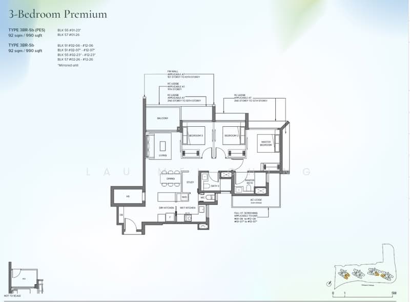Canberra Crescent Residences, 51 Canberra Crescent, 3 Bedrooms, 990 sqft, Condominium For Sale, by Lau Mei Ching, 500155046 - PropertyGuru.com.sg