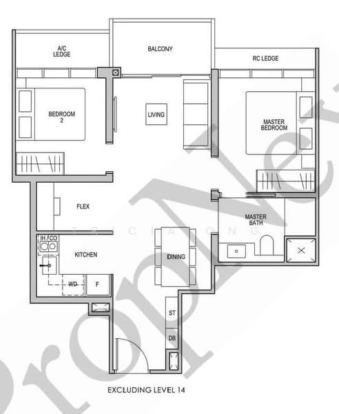 Lentor Modern, 3 Lentor Central, 2 Bedrooms, 678 sqft, Condominium For Sale, by Tricia Ong, 500155050 - PropertyGuru.com.sg