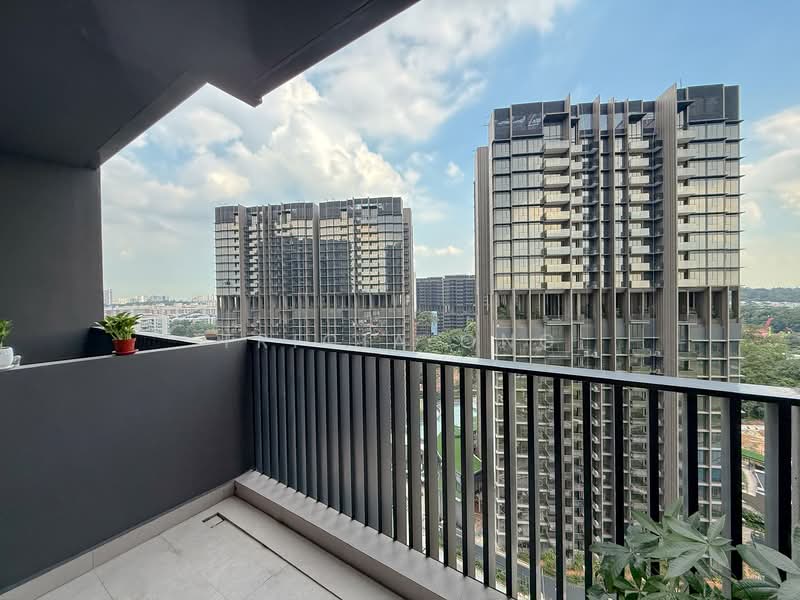 Lentor Modern, 3 Lentor Central, 2 Bedrooms, 678 sqft, Condominium For Sale, by Tricia Ong, 500155050 - Balcony - PropertyGuru.com.sg