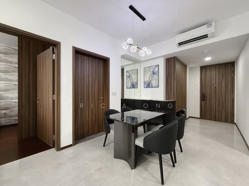 Lentor Modern, 3 Lentor Central, 2 Bedrooms, 678 sqft, Condominium For Sale, by Tricia Ong, 500155050 - Dining Room - PropertyGuru.com.sg