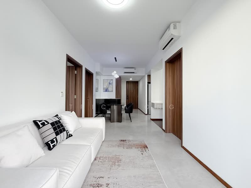Lentor Modern, 3 Lentor Central, 2 Bedrooms, 678 sqft, Condominium For Sale, by Tricia Ong, 500155050 - Living Room - PropertyGuru.com.sg