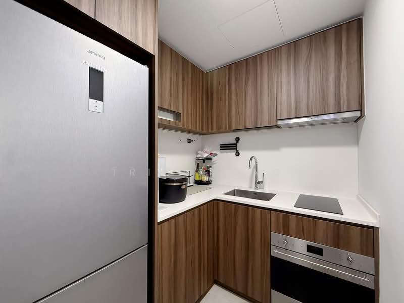 Lentor Modern, 3 Lentor Central, 2 Bedrooms, 678 sqft, Condominium For Sale, by Tricia Ong, 500155050 - Kitchen - PropertyGuru.com.sg