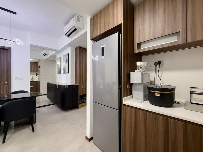 Lentor Modern, 3 Lentor Central, 2 Bedrooms, 678 sqft, Condominium For Sale, by Tricia Ong, 500155050 - Kitchen - PropertyGuru.com.sg