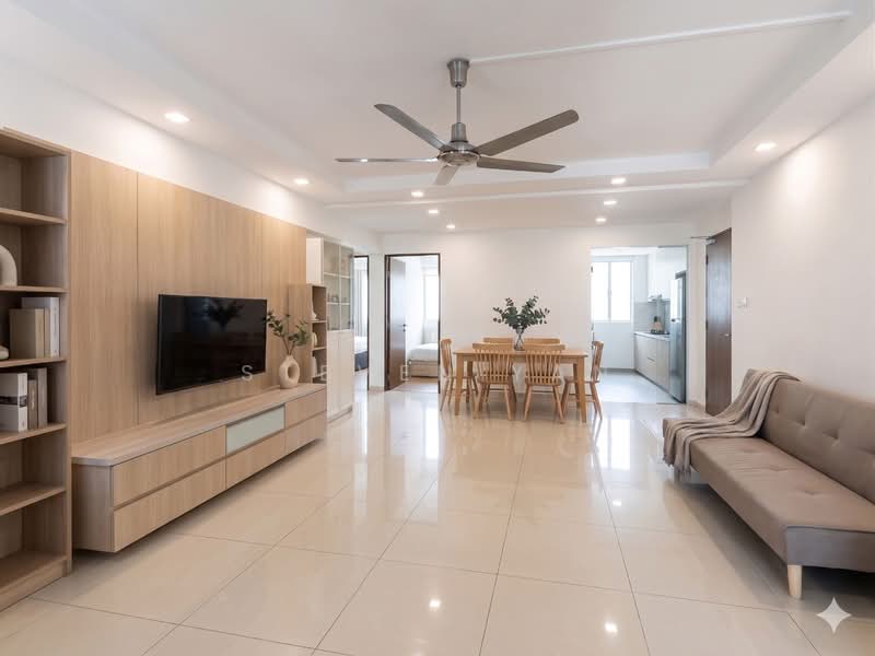 266 Tampines Street 21, 266 Tampines Street 21, 3 Bedrooms, 1,109 sqft, HDB Flat For Sale, by Steven Yan, 500155065 - Living Room - PropertyGuru.com.sg