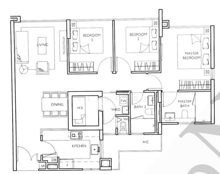 Prive, 31 Punggol Field, 3 Bedrooms, 1,001 sqft, Executive Condominium For Sale, by Adeline Qiu, 500155094 - PropertyGuru.com.sg