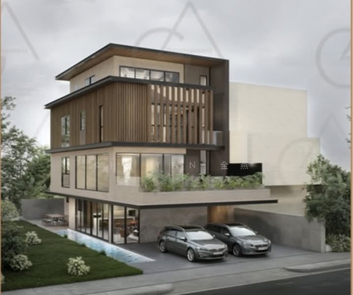 Brand new & Luxury semi-d, -3 levels with lift and swimming pool, walk to My Village & chomp chomp, call 8130 3636 to view, 6 Bedrooms, 7,114 sqft, Semi-Detached House For Sale, by Kim Yan 金燕, 500155105 - Exterior - PropertyGuru.com.sg