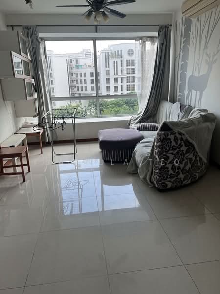 Caspian, 50 Lakeside Drive, 2 Bedrooms, 872 sqft, Condominium For Rent, by Isabella Teo, 500155111 - Living Room - PropertyGuru.com.sg