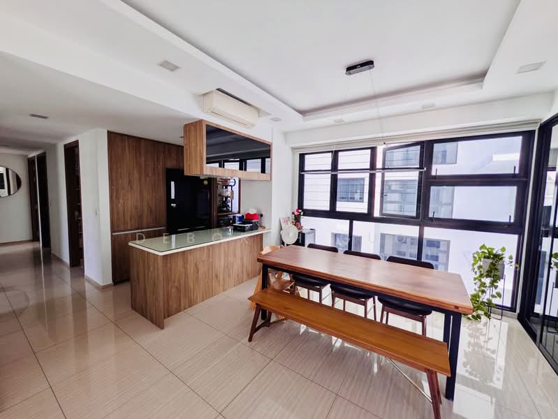 Lush Acres, Sengkang West Way/Fernvale, 4 Bedrooms, 1,346 sqft, Executive Condominium For Sale, by Deborah Guo, 500155121 - Dining Room - PropertyGuru.com.sg