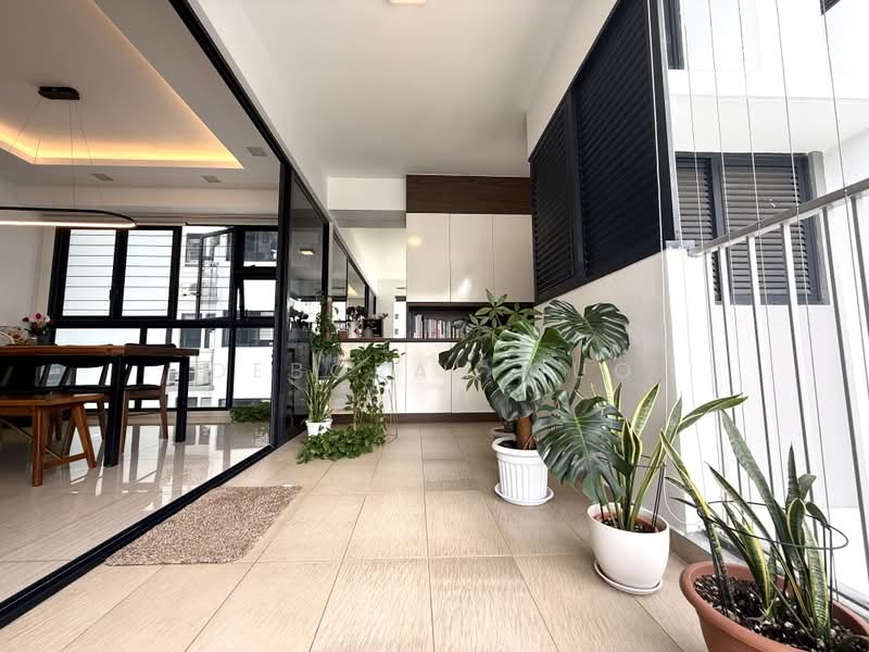 Lush Acres, Sengkang West Way/Fernvale, 4 Bedrooms, 1,346 sqft, Executive Condominium For Sale, by Deborah Guo, 500155121 - Balcony - PropertyGuru.com.sg