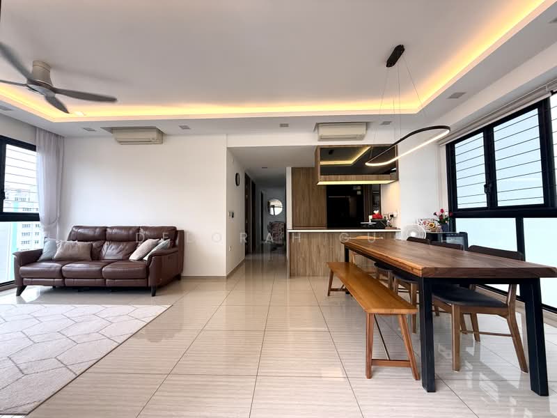 Lush Acres, Sengkang West Way/Fernvale, 4 Bedrooms, 1,346 sqft, Executive Condominium For Sale, by Deborah Guo, 500155121 - Living Room - PropertyGuru.com.sg