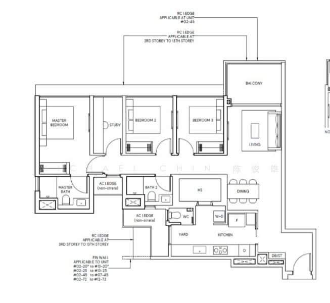 PARKTOWN Residence, Tampines Street 62, 3 Bedrooms, 1,163 sqft, Condominium For Sale, by Michael Chin 陈俊雄, 500155154 - PropertyGuru.com.sg