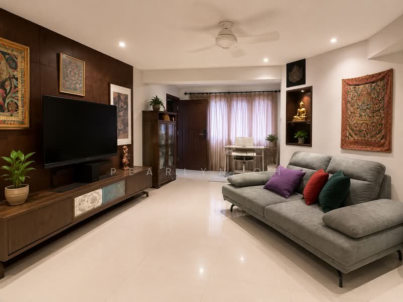 116 Serangoon North Avenue 1, 116 Serangoon North Avenue 1, 3 Bedrooms, 1,302 sqft, HDB Flat For Rent, by Pearlyn Oh, 500155172 - Impression only Living Room - PropertyGuru.com.sg