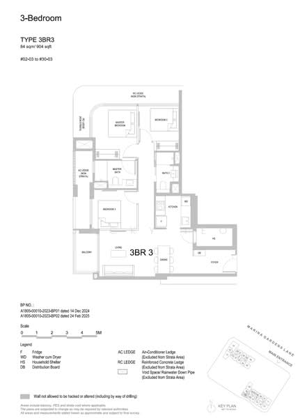 One Marina Gardens, 3 Marina Gardens Lane, 3 Bedrooms, 904 sqft, Apartment For Sale, by Jacky Teo, 500155244 - 3BR3 - PropertyGuru.com.sg