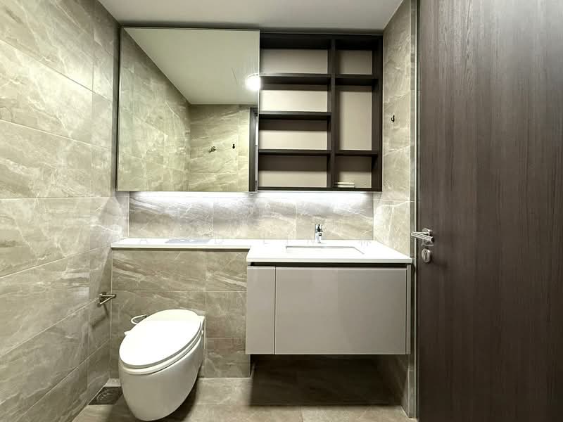 Lake Grande, 2 Jurong Lake Link, 1 Bedroom, 474 sqft, Condominium For Sale, by David Lim 林伟达, 500155271 - Bathroom - PropertyGuru.com.sg