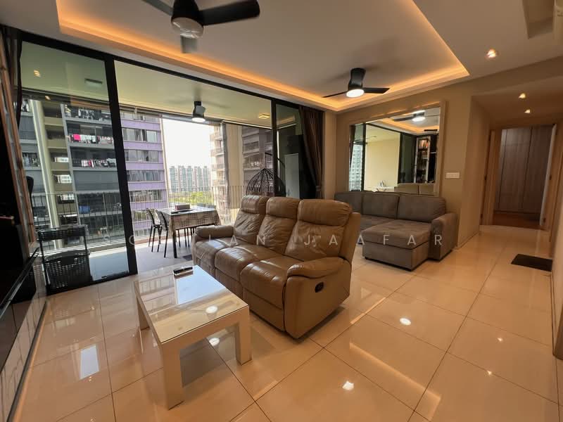 The Amore, 55 Edgedale Plains, 3 Bedrooms, 1,098 sqft, Executive Condominium For Sale, by Sofhian Jaafar, 500155278 - Living Room - PropertyGuru.com.sg