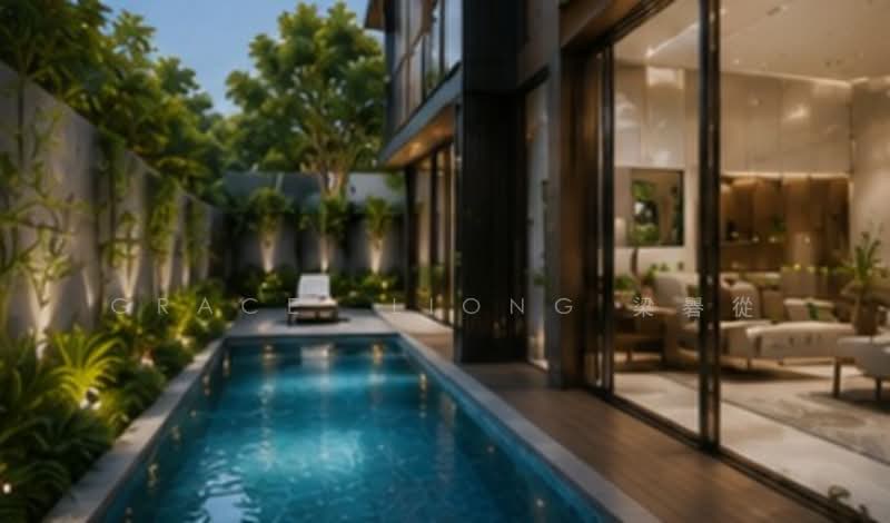❤️Brand New Detached House in Serangoon Garden ❤️, Alnwick Road, Blandford Drive, Chuan Terrace, Cowdray Avenue, Crowhurst Drive, Farleigh Avenue, Jalan Chulek, Ludlow Place, Medway Drive, Penshurst Place, Phillips Avenue, Portchester Avenue, Rosyth Road, Stokesay Drive, and Yio Chu Kang Road., 6 Bedrooms, 10,000 sqft, Detached House For Sale, by Grace LIONG 梁礜從, 500155333 - Exterior - PropertyGuru.com.sg