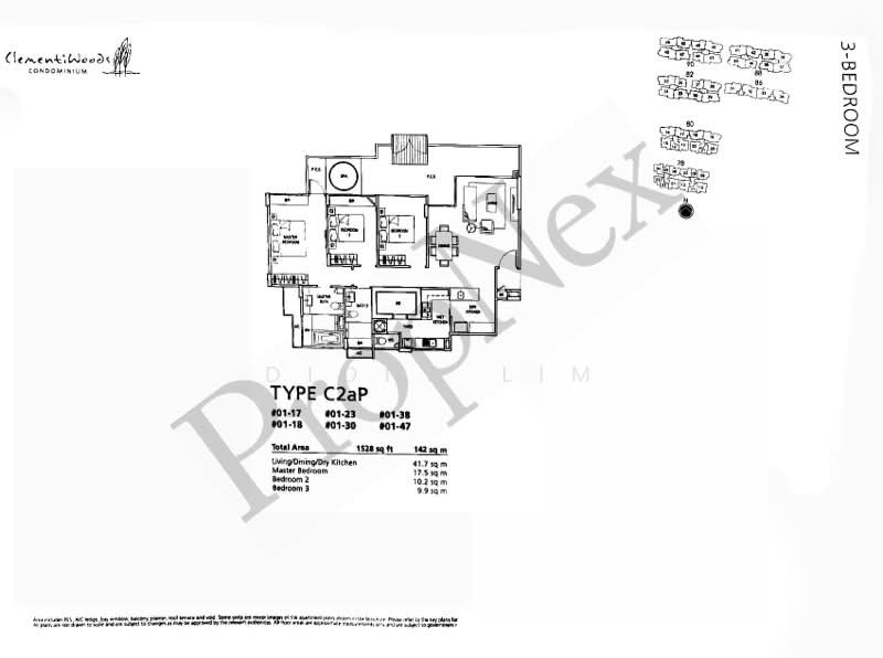 ClementiWoods Condominium, 80 West Coast Road, 3 Bedrooms, 1,528 sqft, Condominium For Sale, by Diona Lim, 500155334 - PropertyGuru.com.sg