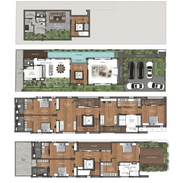Brand New 2.5 Storey Bungalow With Basement & Pool! ❤️ Walk to Henry Park Primary!, Mount Sinai Road, 7 Bedrooms, 12,240 sqft, Detached House For Sale, by Shauna Seow, 500155348 - PropertyGuru.com.sg