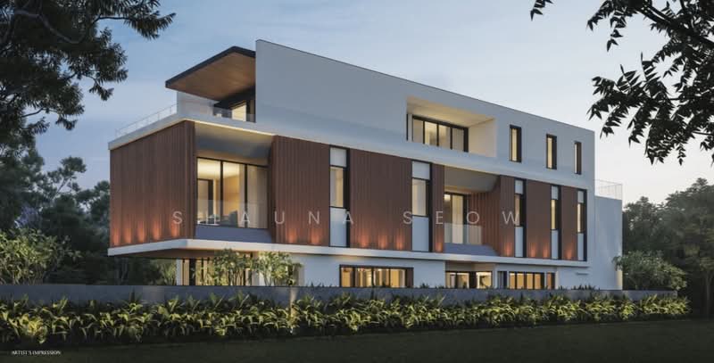 Brand New 2.5 Storey Bungalow With Basement & Pool! ❤️ Walk to Henry Park Primary!, Mount Sinai Road, 7 Bedrooms, 12,240 sqft, Detached House For Sale, by Shauna Seow, 500155348 - Exterior - PropertyGuru.com.sg