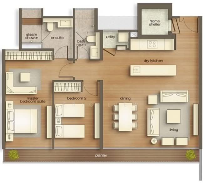 Hilltops, 99 Cairnhill Circle, 2 Bedrooms, 1,249 sqft, Condominium For Sale, by Eric Liew, 500155364 - PropertyGuru.com.sg