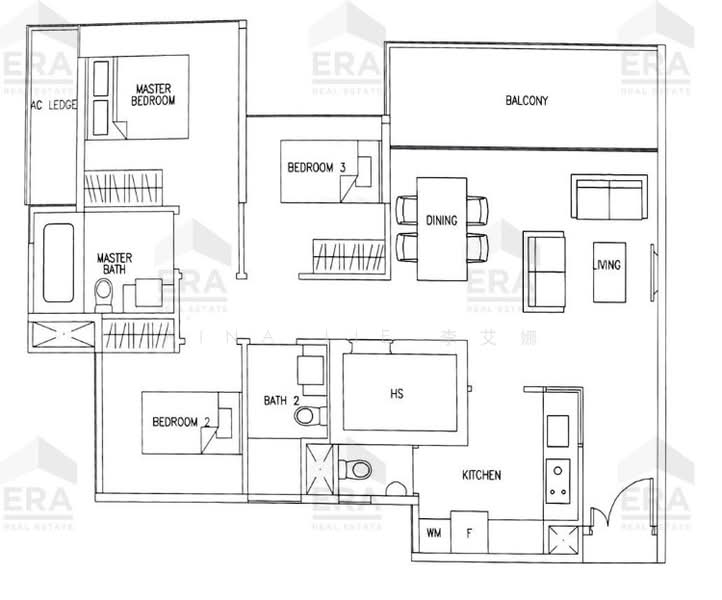 Austville Residences, 13 Sengkang East Avenue, 3 Bedrooms, 1,023 sqft, Executive Condominium For Rent, by Aina Lie 李艾娜, 500155375 - PropertyGuru.com.sg