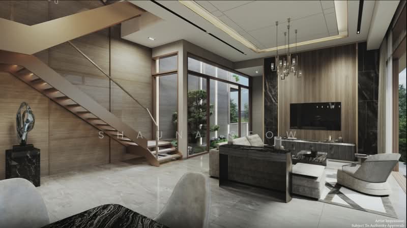 Brand New Semi-D in D15 Aida Street ❤️ TOP Soon!, Aida Street, 5 Bedrooms, 5,900 sqft, Semi-Detached House For Sale, by Shauna Seow, 500155407 - Living Room - PropertyGuru.com.sg