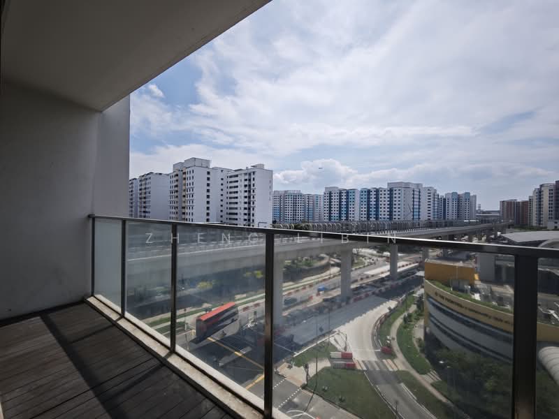 The Centris, 77 Jurong West Central 3, Room Rental, 250 sqft, Apartment For Rent, by Zheng Libin, 500155426 - Balcony - PropertyGuru.com.sg
