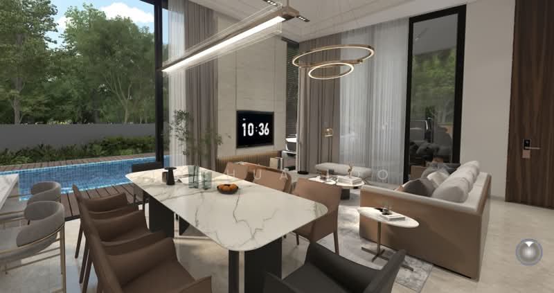⭐️⭐️LANDED7772@ Tanah Merah Brand New Corner Terrace, Tanah Merah, 5 Bedrooms, 5,565 sqft, Corner Terrace For Sale, by Joshua Loo, 500155436 - Living Room - PropertyGuru.com.sg