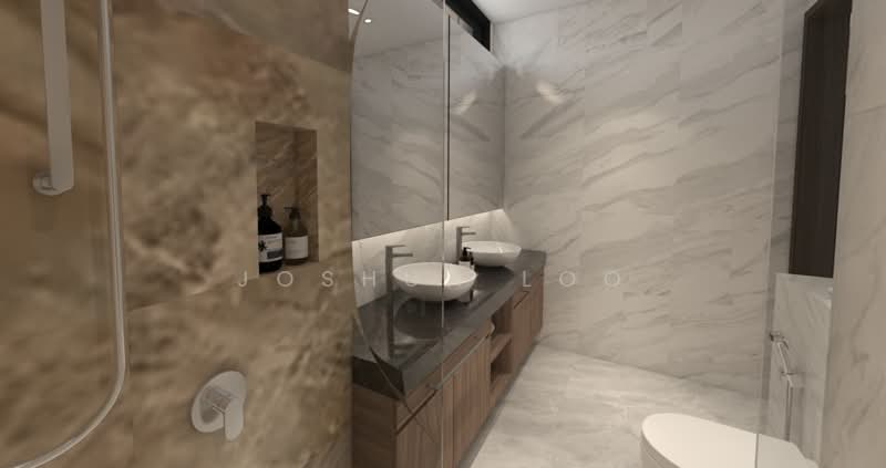⭐️⭐️LANDED7772@ Tanah Merah Brand New Corner Terrace, Tanah Merah, 5 Bedrooms, 5,565 sqft, Corner Terrace For Sale, by Joshua Loo, 500155436 - Bathroom - PropertyGuru.com.sg