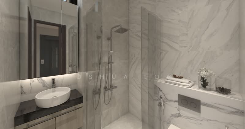 ⭐️⭐️LANDED7772@ Tanah Merah Brand New Corner Terrace, Tanah Merah, 5 Bedrooms, 5,565 sqft, Corner Terrace For Sale, by Joshua Loo, 500155436 - Bathroom - PropertyGuru.com.sg
