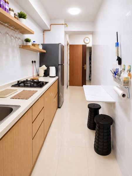 419C Northshore Drive, 419C Northshore Drive, 1 Bedroom, 409 sqft, HDB Flat For Rent, by Wang Meifang (Fae), 500155472 - Kitchen - PropertyGuru.com.sg
