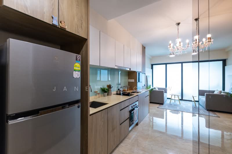 Kingsford Waterbay, 68 Upper Serangoon View, 1 Bedroom, 484 sqft, Condominium For Sale, by Janelle Chew, 500155480 - Kitchen - PropertyGuru.com.sg