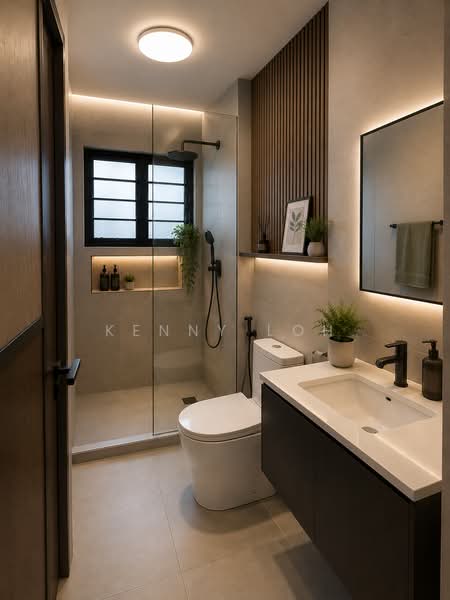 468A Admiralty Drive, 468A Admiralty Drive, Sembawang / Yishun, 4 Bedrooms, 1,475 sqft, HDB Flat For Sale, by Kenny Loh, 500155484 - Bathroom - PropertyGuru.com.sg